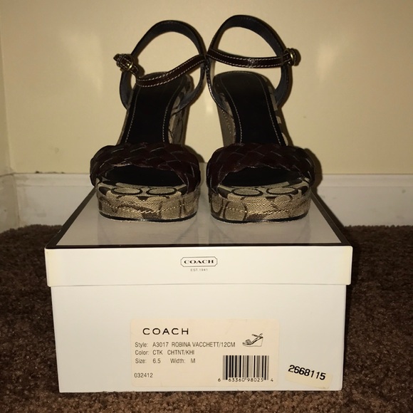 COACH Wedges - Picture 6 of 6